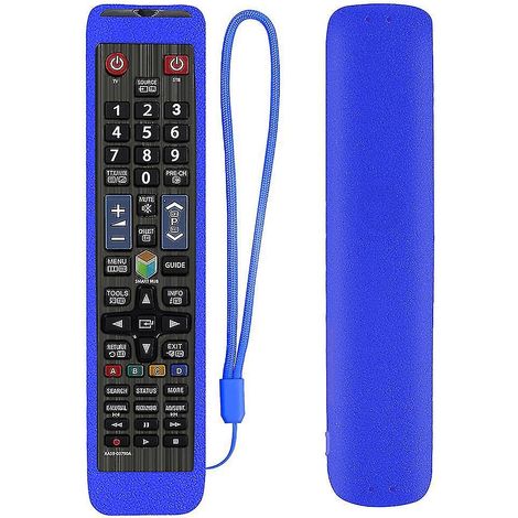 Housse de télécommande en silicone antichoc pour AA59-00594A BN59-01178R/L (1/4)