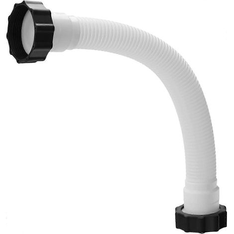 Tuyau de piscine blanc 38 mm x 150 cm pour systèmes de filtration INTEX hors-sol (1/5)
