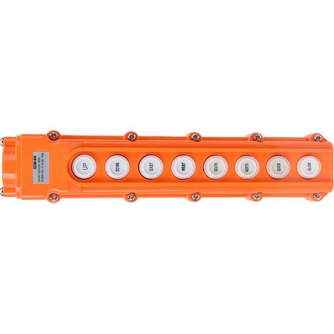 Station de commande à distance pour grue et palan, interrupteur à boutons-poussoirs 8 positions COB-64 220 V/500 V (1/5)