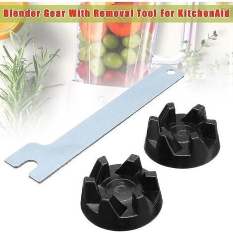 Ahlsen 2 Pcs Blender Rubber Coupler Gear avec outil de retrait pour Kitchenaid 9704230 (1/5)