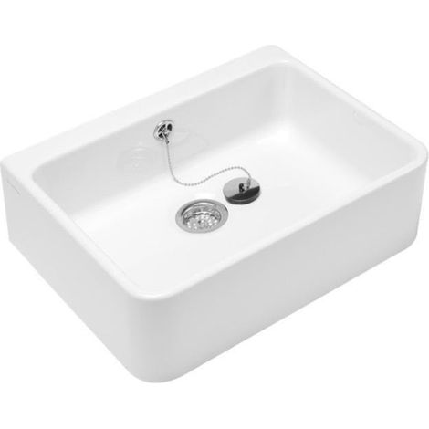 Villeroy & Boch O.novo - Sistema di troppopieno per lavelli in ceramica, cromo 94281061 (1/2)