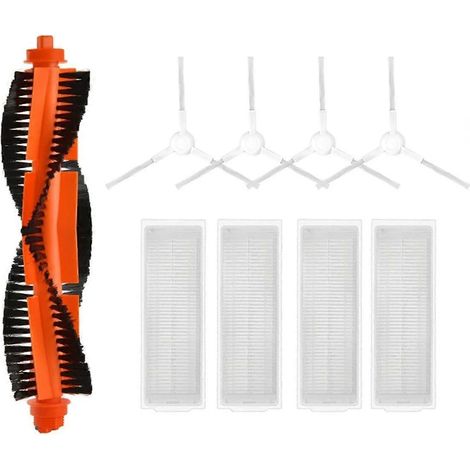Pièces de rechange pour filtre HEPA de brosse latérale principale pour aspirateur robot M30 Pro/C107 (1/5)