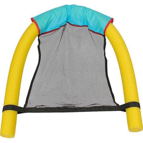 Schwimmstuhl, Poolnudel und Liegestuhl – Vielseitiges Poolspielzeug für Erwachsene und Kinder – 75 mm × 1500 mm – Gelb (1/5)