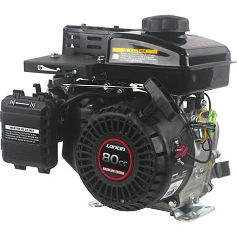 1,9 HP LONCIN G80 F T/Q Motore Benzina Albero Cilindrico 15x60 mm