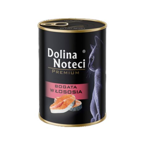 Nourriture humide pour chat Dolina Noteci Junior au saumon 400 g