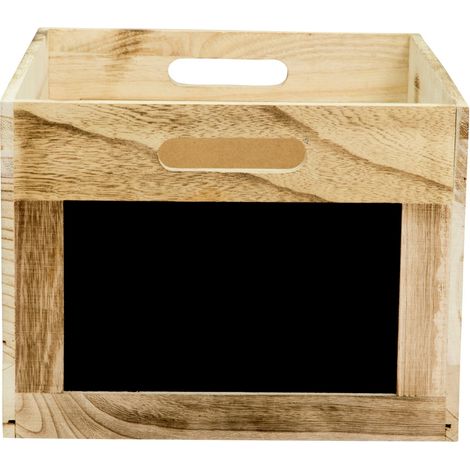 Caissette en bois pour tableau noir - 1 paquet plat - Securit (1/5)