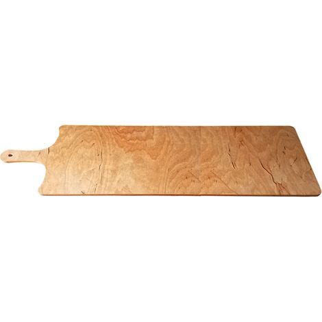 Tagliere legno pizza al metro professionale per ristorante CM 115X32 vassoio antipasti grigliate fritture di pesce catering idoneo all'uso alimentare (1/5)