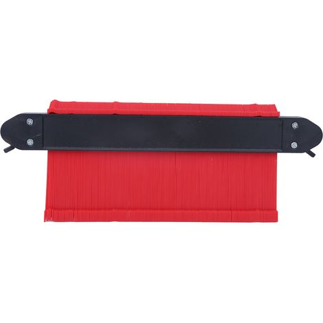 10in Contour Gauge Règle de Profil Double Verrouillage Élargi Bois Mesure Outil Menuisier Multi Fonction (1/5)