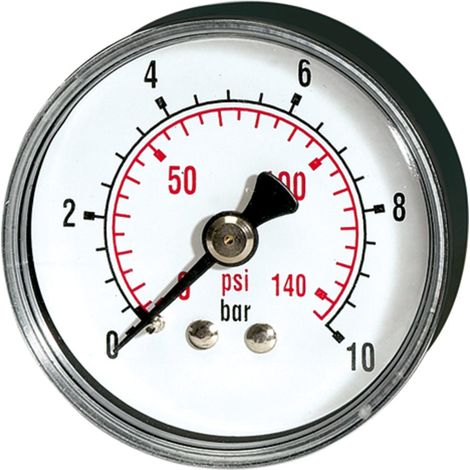 Riegler Standardmano »pressure line« G 1/8 hinten, 0-4,0 bar/56 psi, Ø 40 (1/2)