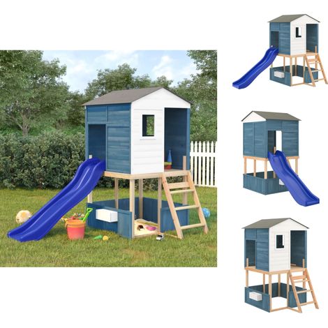 Schaukeln & Spieltürme - Living Spielturm Massivholz Tanne (1/5)
