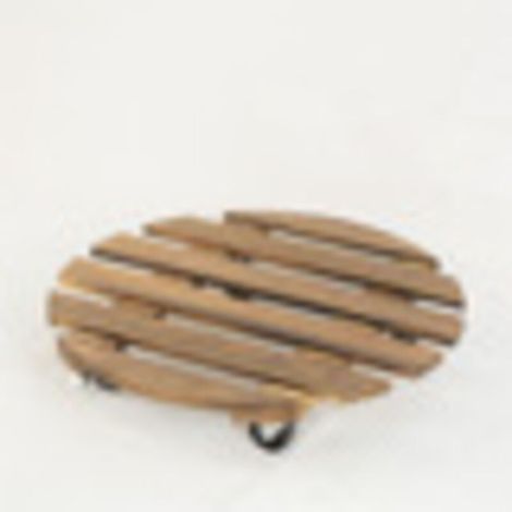 Chariot porte-plantes avec roues universelles rondes Ø 300 mm (1/3)
