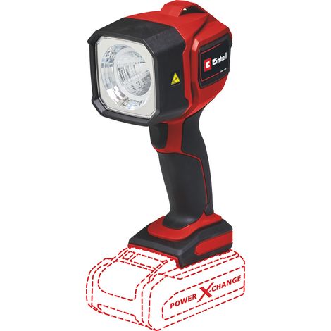 Einhell Akku-Lampe TC-CL 18/350 Li-Solo Power X-Change (18 V, 350 lm, 7000 K, 30 m Leuchtweite, schwenkbarer Leuchtkopf, hochwertiges LED-Licht, ohne Akku)