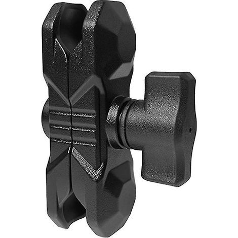 Bras de support à rotule double en composite d'aluminium pour bases de montage à boule de 1 pouce (1/4)