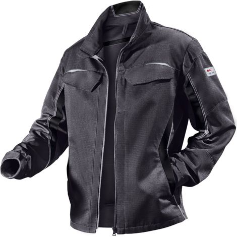 Kübler Jacke PULSSCHLAG anthrazit/schwarz Gr. 66 (1/2)