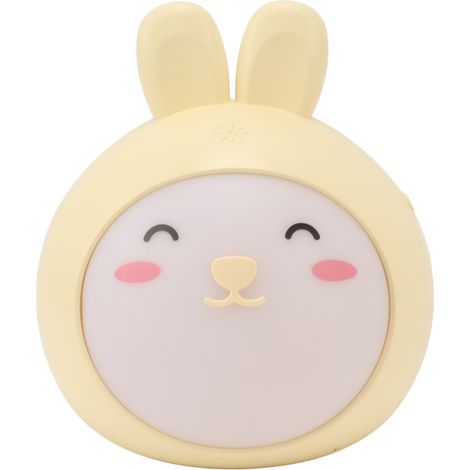 Lampe de chevet tactile jaune rechargeable USB, variateur 3 vitesses sans palier, veilleuse douce pour chambre (1/5)