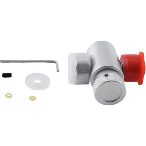 Adaptateur De Recharge Co2 - Filetage W21.8-14 / TR21-4 - Pour Réservoir Fabricant De Soda - 1 Pièce (1/4)