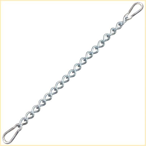 Chaîne avec deux mousquetons, fixation de hamac variable jusqu'à 230 kg (chaîne 66 cm) (1/5)