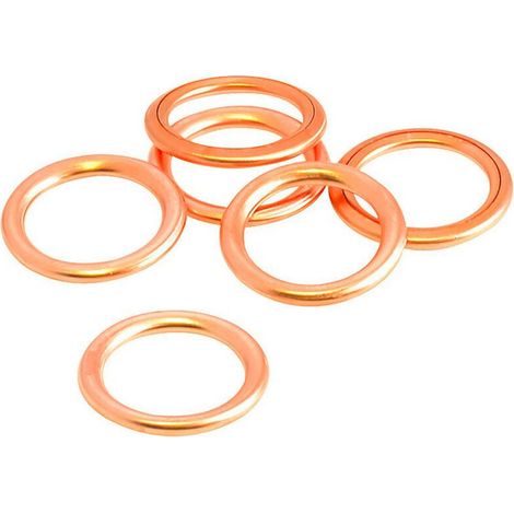 Joints Vidange X 6 Rmf, Dimension 14 X 20 X 2 Mm