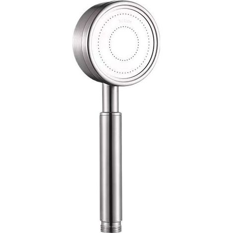 Pommeau de douche haute pression en acier inoxydable 304, pommeau de douche de salle de bain économe en eau et facile à installer - jet d'eau en forme de taille (1/5)