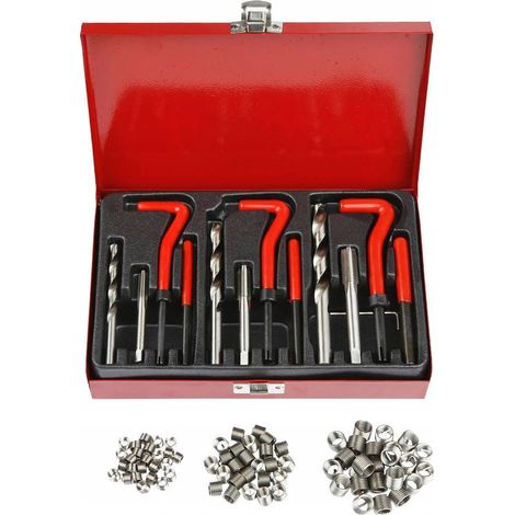 Maschi, kit di riparazione filettature, 88 pezzi, KD10591