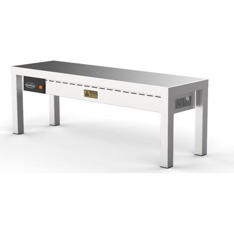 Etagère céramique 3 chauffages 1 NIVEAU 1200 - Combisteel (1/2)