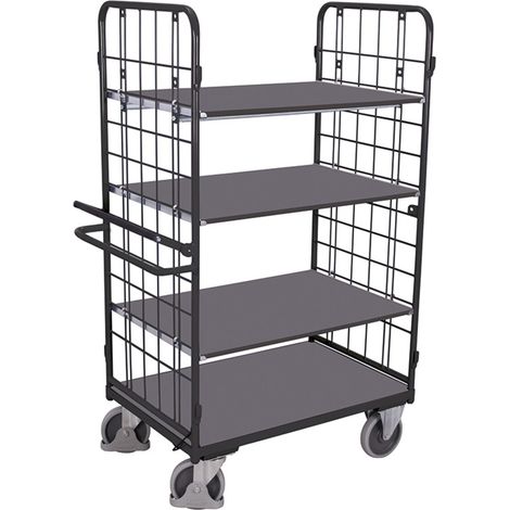 VarioFit Etagenwagen hoch Totmannbremse RAL 7016 (1/3)