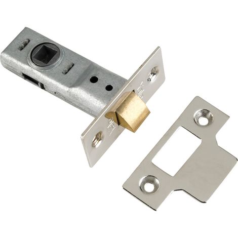Yale Locks 253888015168 M888 Tubular Mortice Latch 64mm 2.5 in Chrome Finish Pack of 3 YAL3PM888CH2