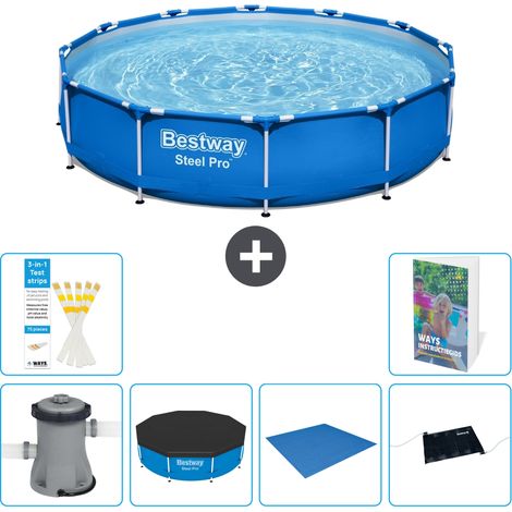 Bestway Steel Pro Rund - 305x76 cm - 7-teilig S214