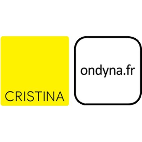 GRILLE POUR DOUCHETTE CHAMBORD PARIGI GRIS CLAIR - CRISTINA ONDYNA CF16100Q00