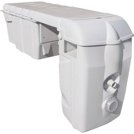 Filtration monobloc Filtrinov MX 18 - Option: Projecteur LED blanc - Modèle: MX 18 + by pass