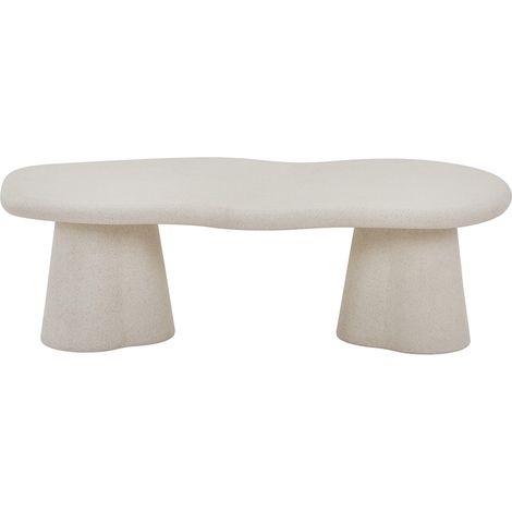 FARO - Table basse couleur ciment 130 cm