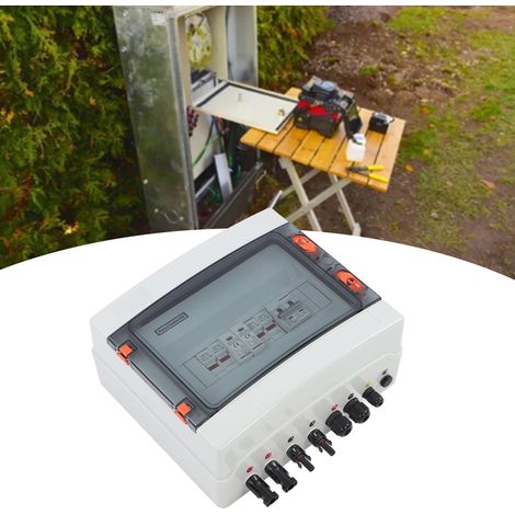 1000V 32A Solar-Anschlussdose (zwei Eingänge, ein Ausgang), Schutzart IP65, wasserdicht für den Außenbereich (1/5)