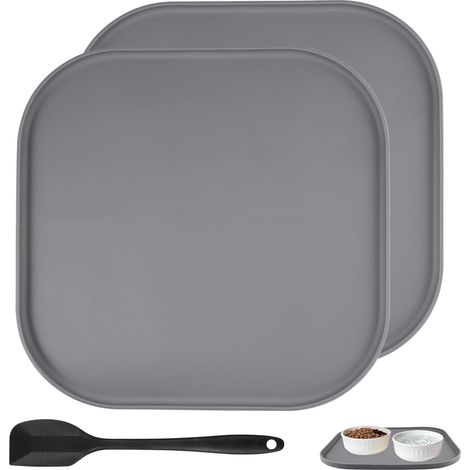 Pieces Waterproof Silicone Food Mats, 27 x 27 cm (1/5)