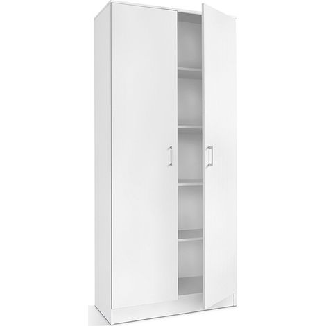 Aufbewahrungsschrank REY 80cm, ideal für Ihren Eingangsbereich, Ihre Waschküche oder Ihr Badezimmer.