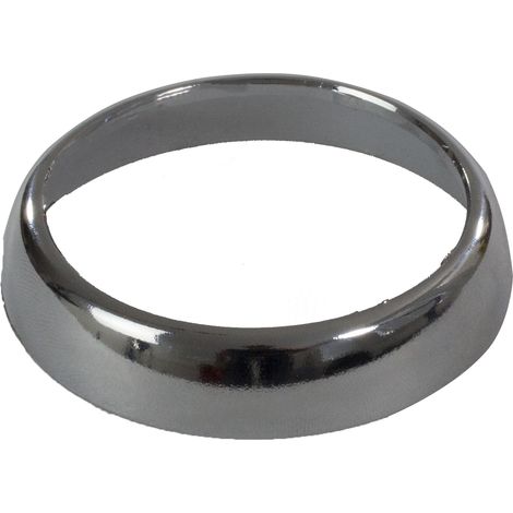 Option Bague Chromé pour poteau à sangle sur socle portable - 2053808