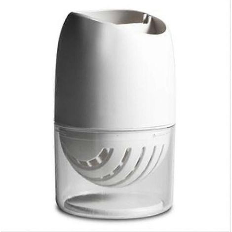 Égouttoir à couverts blanc, organisateur de rangement, porte-couverts, plateau en plastique pour couteaux et baguettes de cuisine (1/5)