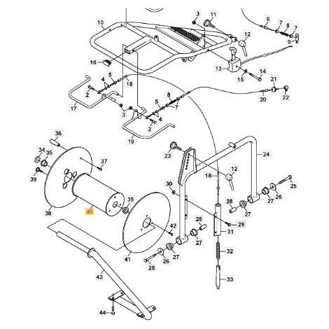 ORIGINAL STIGA-ROLLE – 1126-8083-01