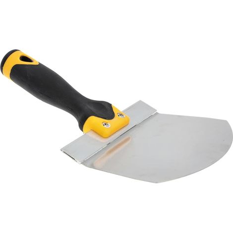WORKING TOOLS - Couteau Stucateur Pour Seau 16,5 cm - Grattoir À Seau - Spatule Stucateur - Manche Bi-Matière (1/5)