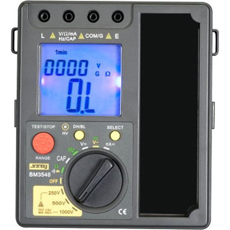Mégohmmètre à pointeur 1000V 3548, testeur de résistance d'isolement, multimètre numérique haute précision, instrument de mesure professionnel, appareil de diagnostic électrique. (1/5)