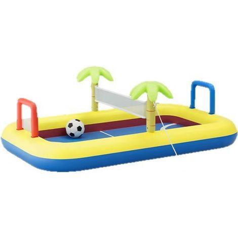 Piscine Gonflable Pliable pour Enfants, Tapis d'Arrosage Extérieur Créatif, Jouet d'Eau Multifonction pour Jardin et Fête