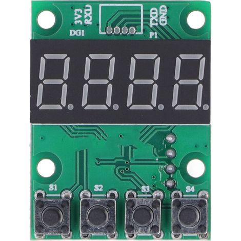 SPS-Modul mit WSLED4-Digitalanzeige für industrielle Steuerung, DC 3,5–5 V