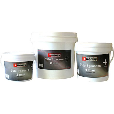 Tileasy Tub of 900 3mm Tile Spacers - BS3MM