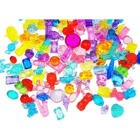 PIEDRAS ACRÍLICAS DECORACIONES PARA ACUARIOS VARIAS FORMAS PERSONAJES DE ANIMALES (1/5)