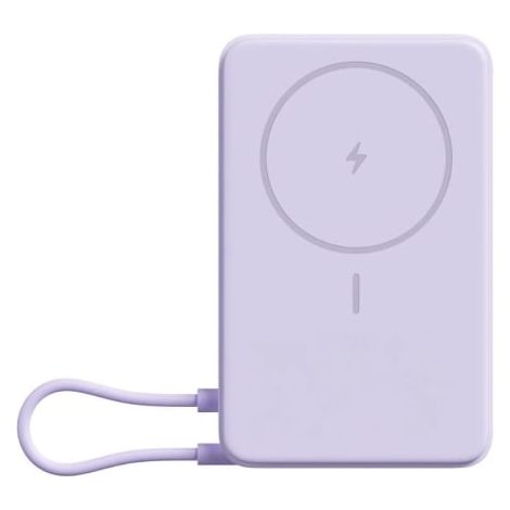 BHR08PAGL batería externa Ión de litio 5900 mAh Cargador inalámbrico Púrpura