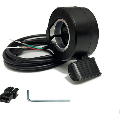 For electric vehicles and rollers: Daumengasgriff zur Geschwindigkeitsregelung, 1.6 m changing Daumengasgriff.