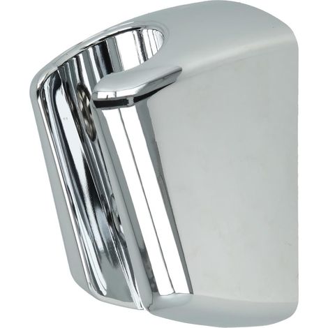 Support de douche chromé pour logement conique 1/2''
