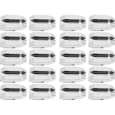 Lot de 20 Pieds Presseurs Invisible pour Machine à Coudre, Acier Inoxydable, Patte de Braguette, Accessoire de Couture Domestique, Usage Simple (1/5)