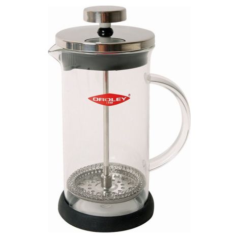 oroley cafetera de embolo  6 tazas 600ml borosilicato 220010600 (1/5)