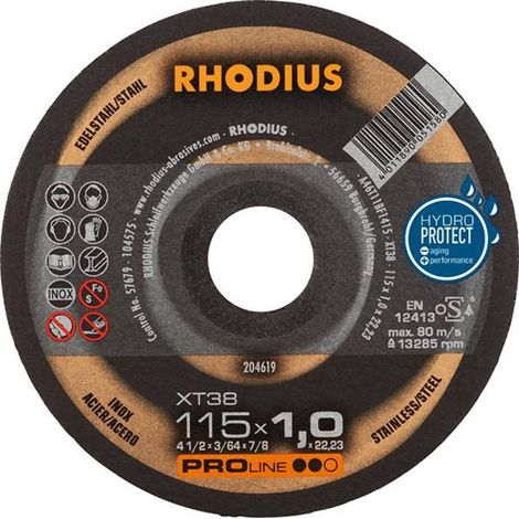 Il Taglio Del Disco 115 X 1,0 Millimetri Xt38 Rodio (1/4)