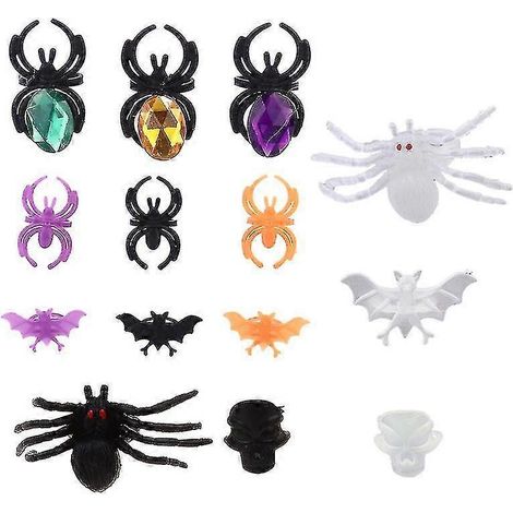 1 Set Halloween-Spinnen für Halloween-Dekorationen (1/3)